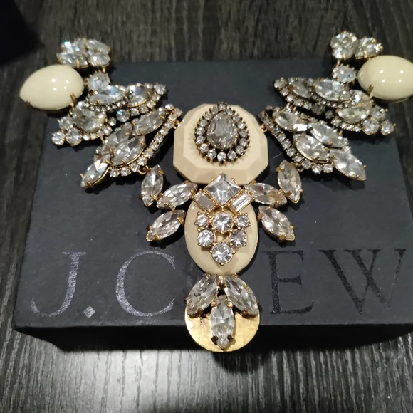 J. Crew Gold and Silver Statement Necklace - Picture 8 of 12